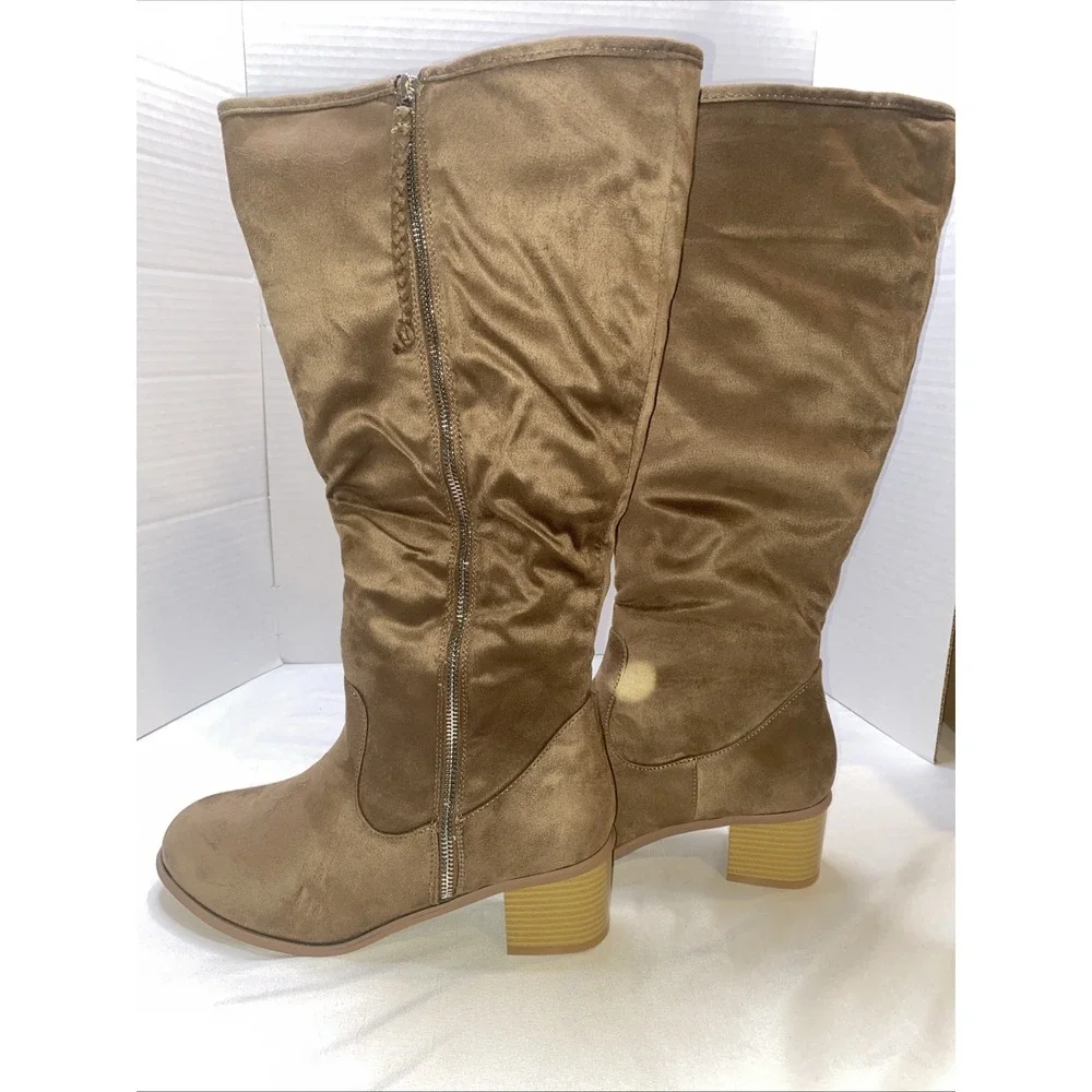 Journey-SANORA‎ KNEE HIGH BOOTS IN WIDE CALF Size 10WC